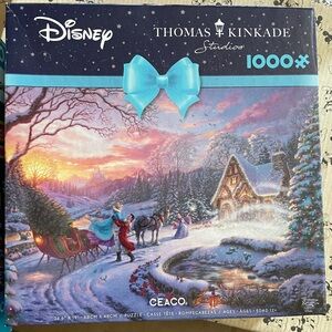 Disney Thomas Kinkade Winter Puzzle - Disney